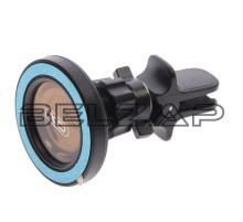 Держатель телефона на дефлектор магнитный, C129 black, XO