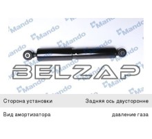 Амортизатор RENAULT Kangoo (97-) задний левый/правый газовый, MSS015206, MANDO