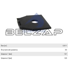 Пластина BPW пальца полурессоры SAMPA